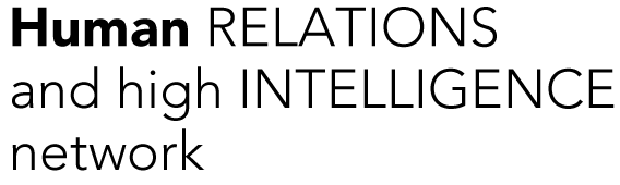 Human RELATIONS and high INTELLIGENCE network